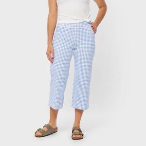 NWT Women's NoGA Naturale Cotton Wide Leg Capris